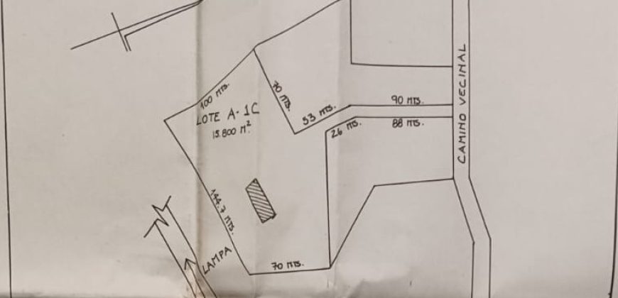 Parcela de 7.000 mt2 a la Venta en Lo Vargas Lampa